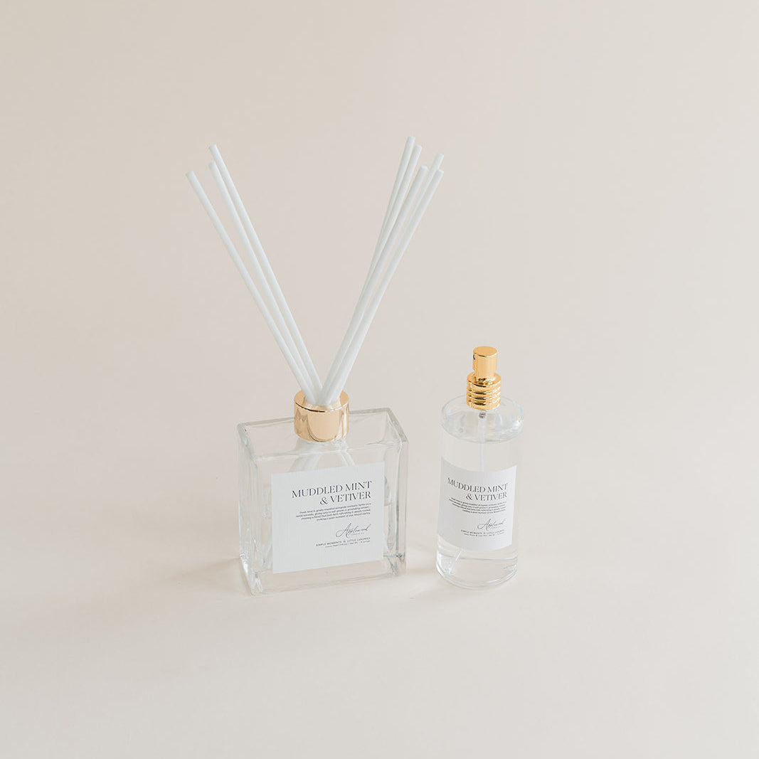 Muddled Mint & Vetiver | Clean Reed Diffuser