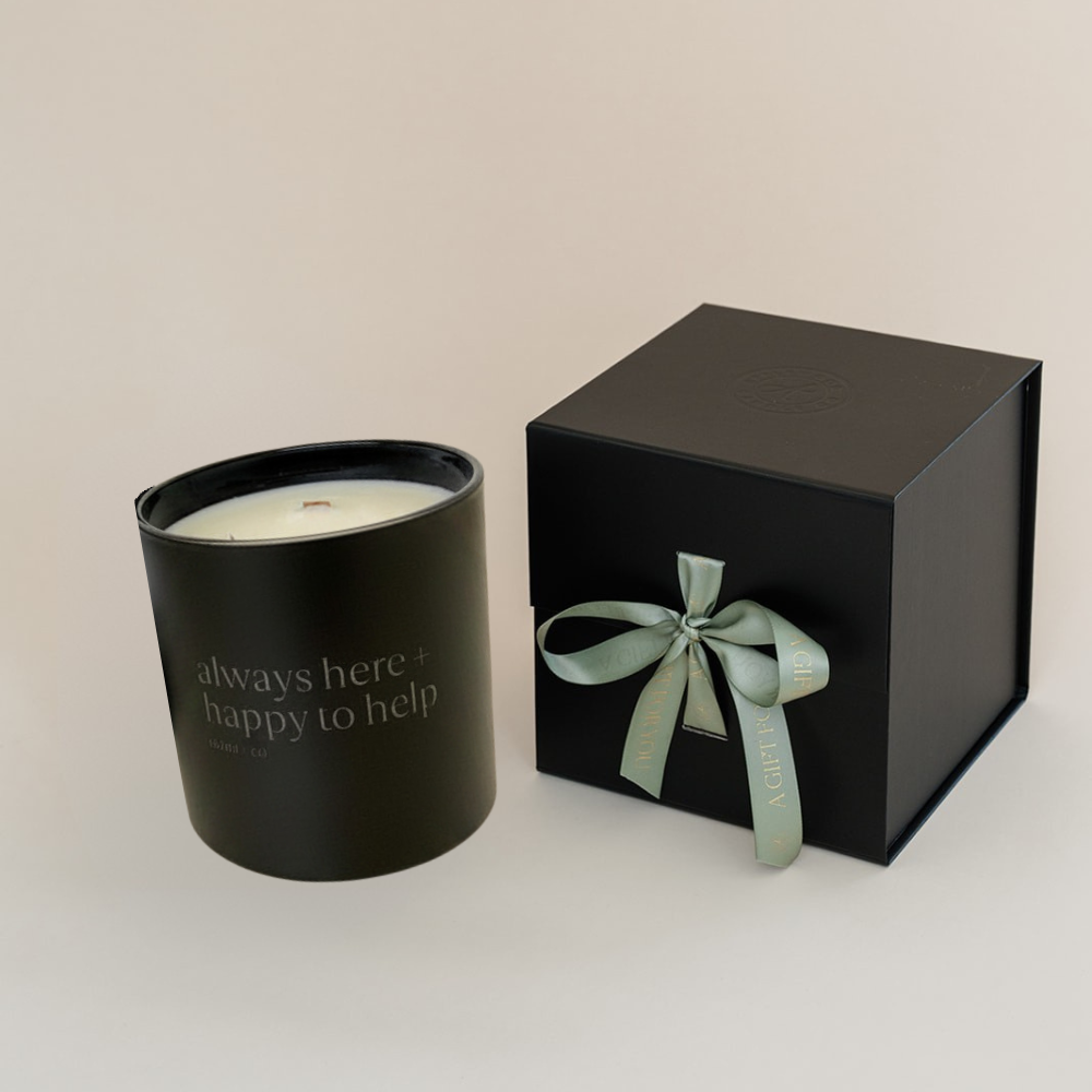 Semi-Custom Real Estate Closing Gifts - Timeless Statement Candle