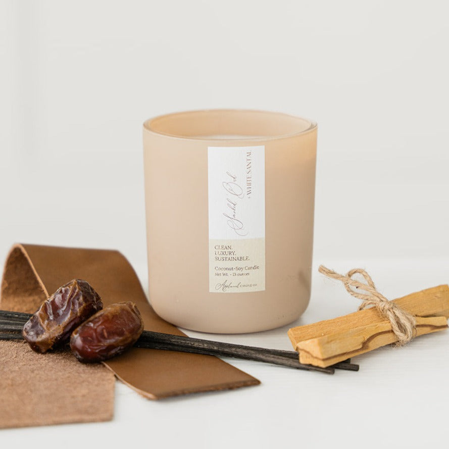 Smoked Oud + White Santal Applewood Candle Co.