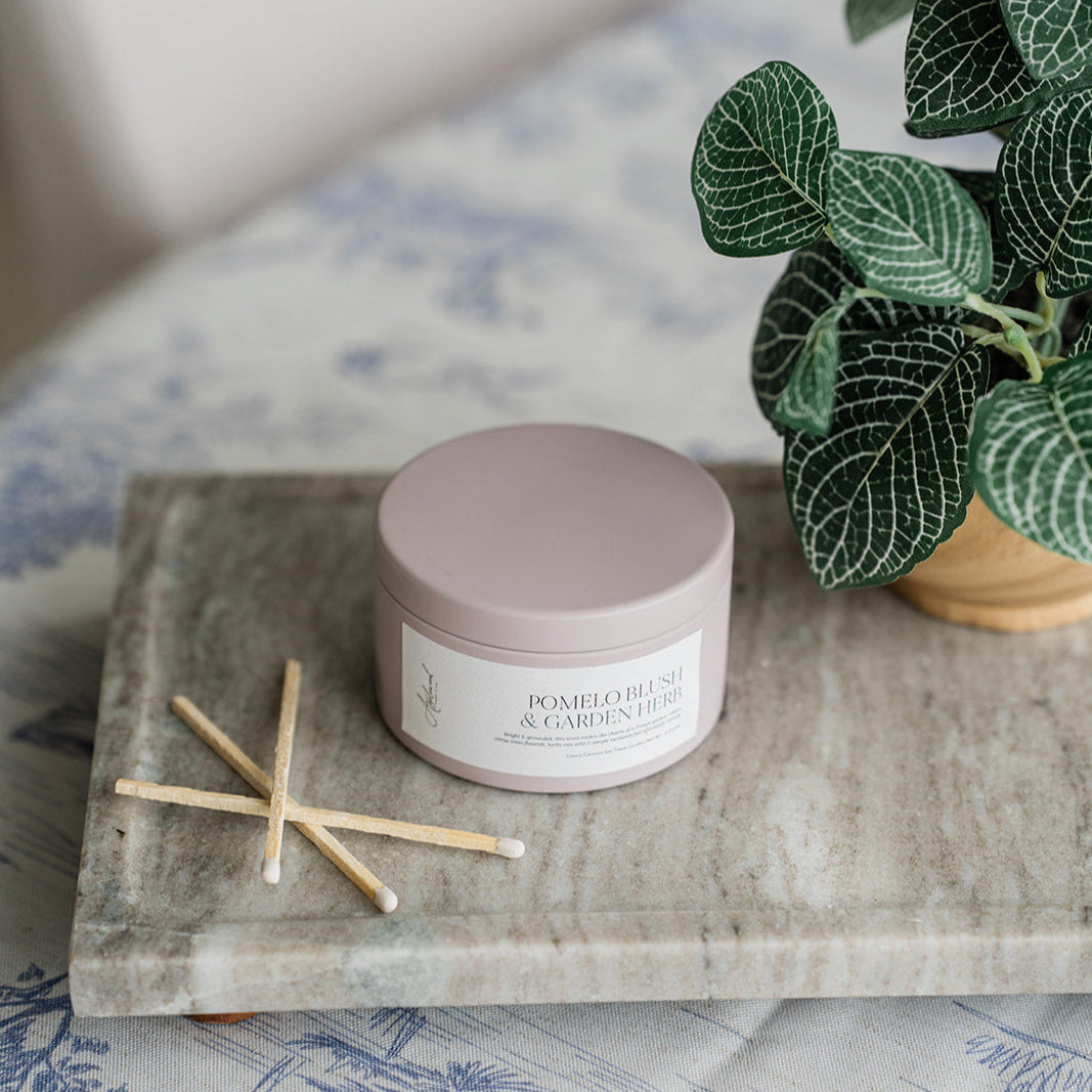 Pomelo Blush & Garden Herb | Luxury Home Fragrance