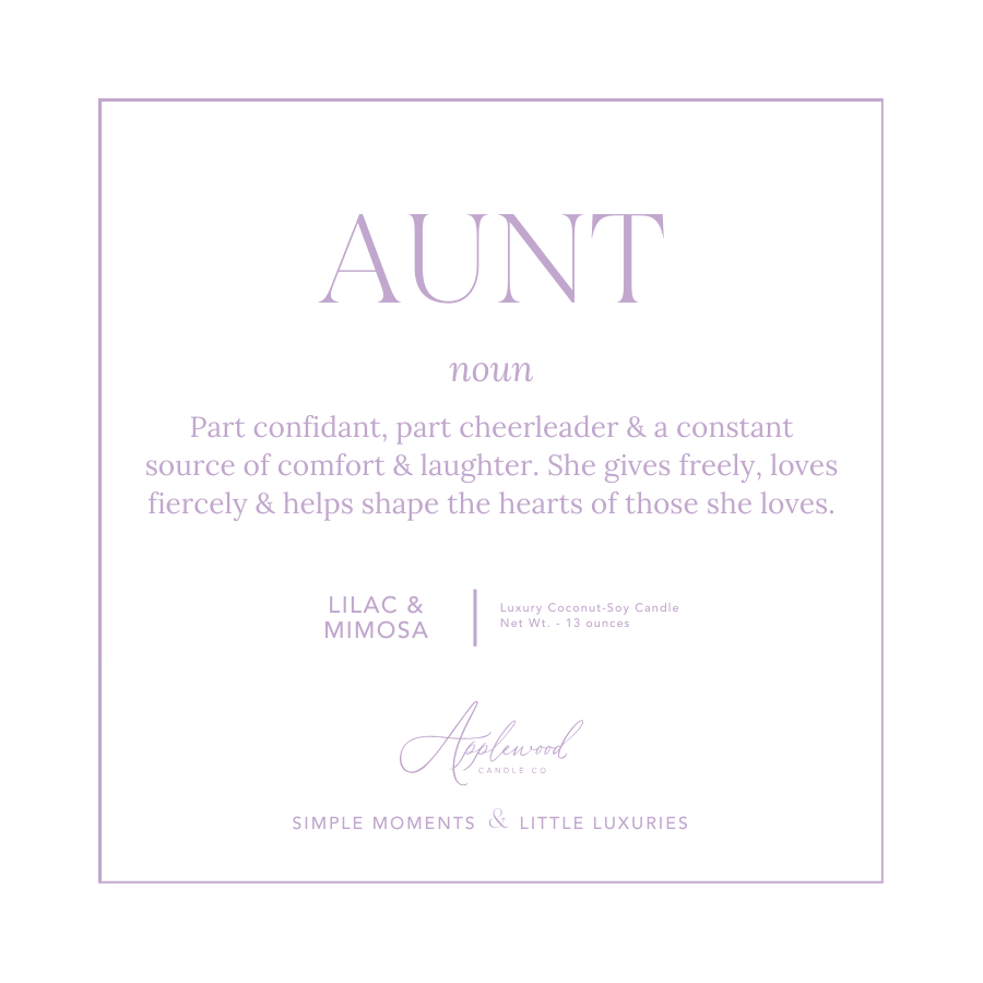 AUNT | Mother&