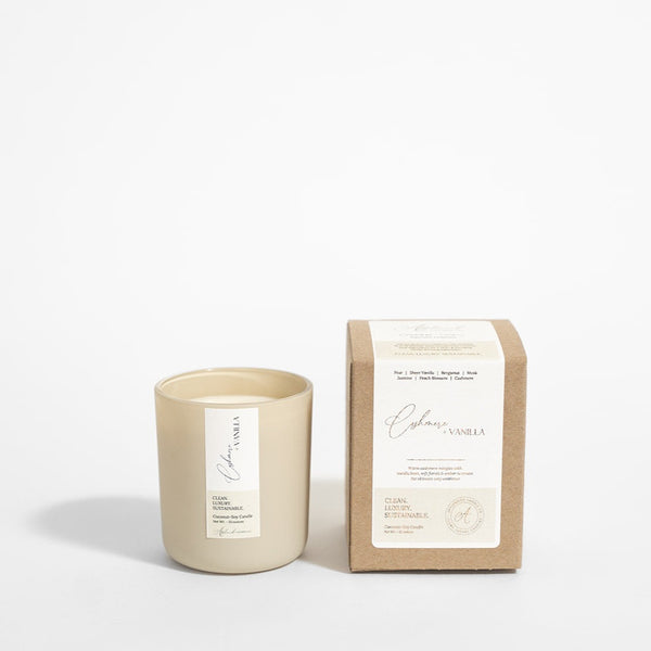 CASHMERE + VANILLA | Coconut-Soy Candle