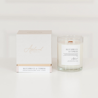 BLUE SPRUCE &amp; CYPRESS | Luxury Home Fragrance