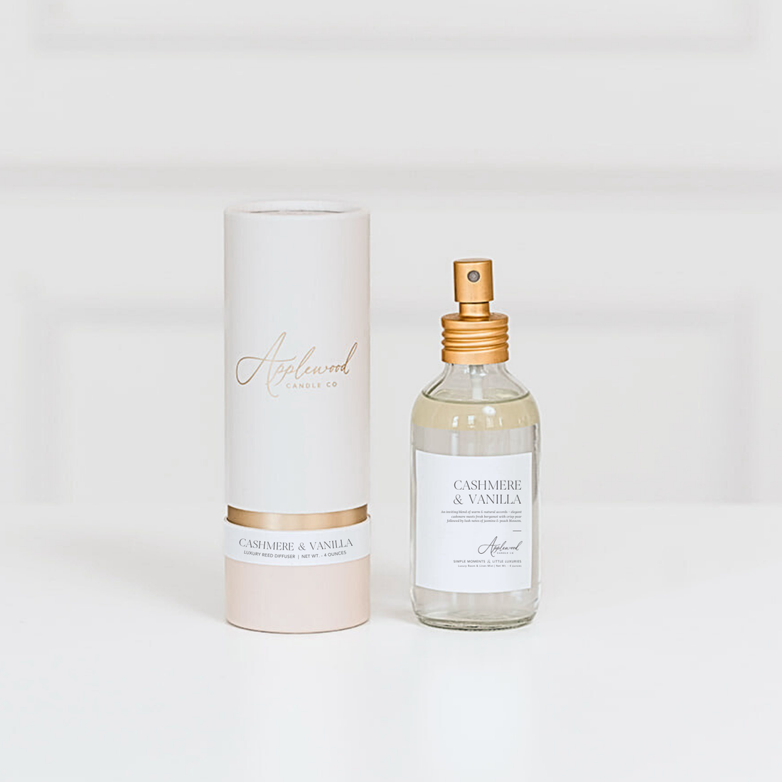 CASHMERE &amp; VANILLA  |  Luxury Room and Linen Mist