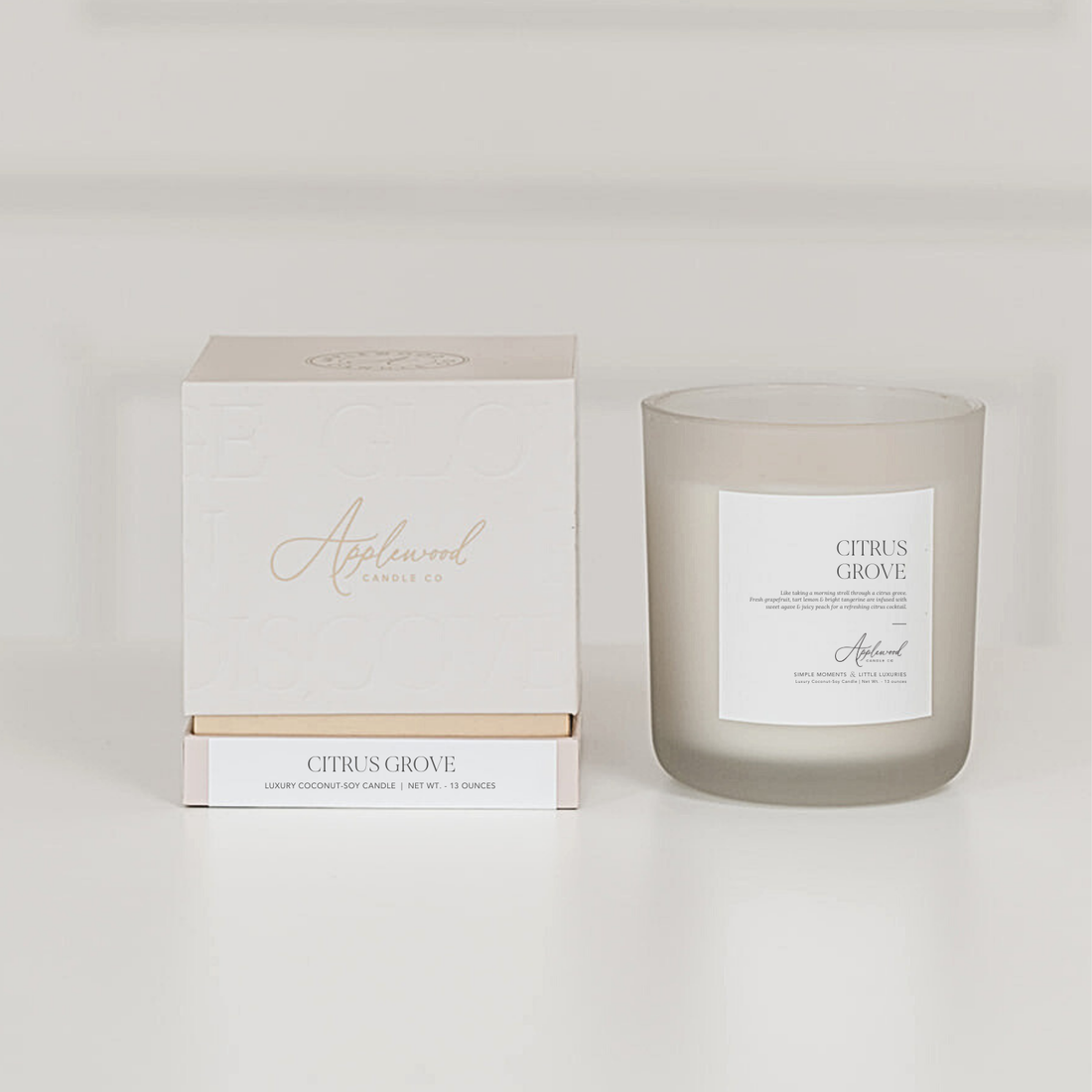 CITRUS GROVE  |  Luxury Coconut-Soy Candle