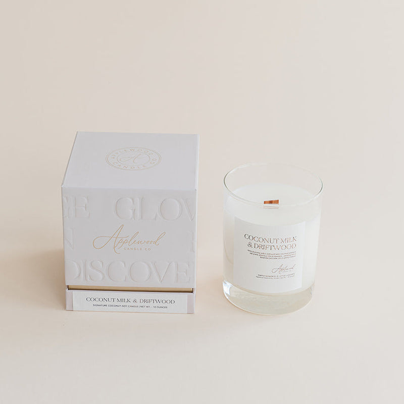 Coconut Milk & Driftwood | Non-Toxic Signature Candle
