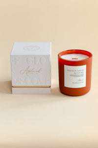White Pumpkin & Smoke | Luxury Candle (65+ hour burn)