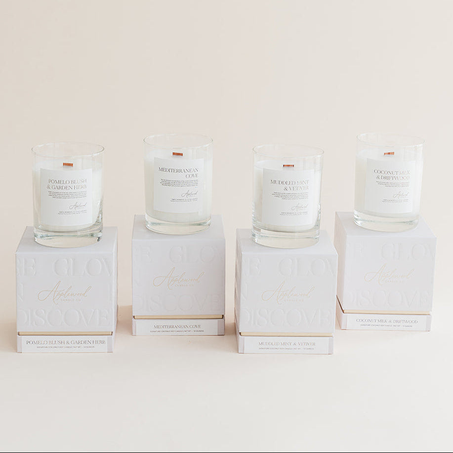 Summer Collection Set | Signature Non-Toxic Coconut-Soy Candles