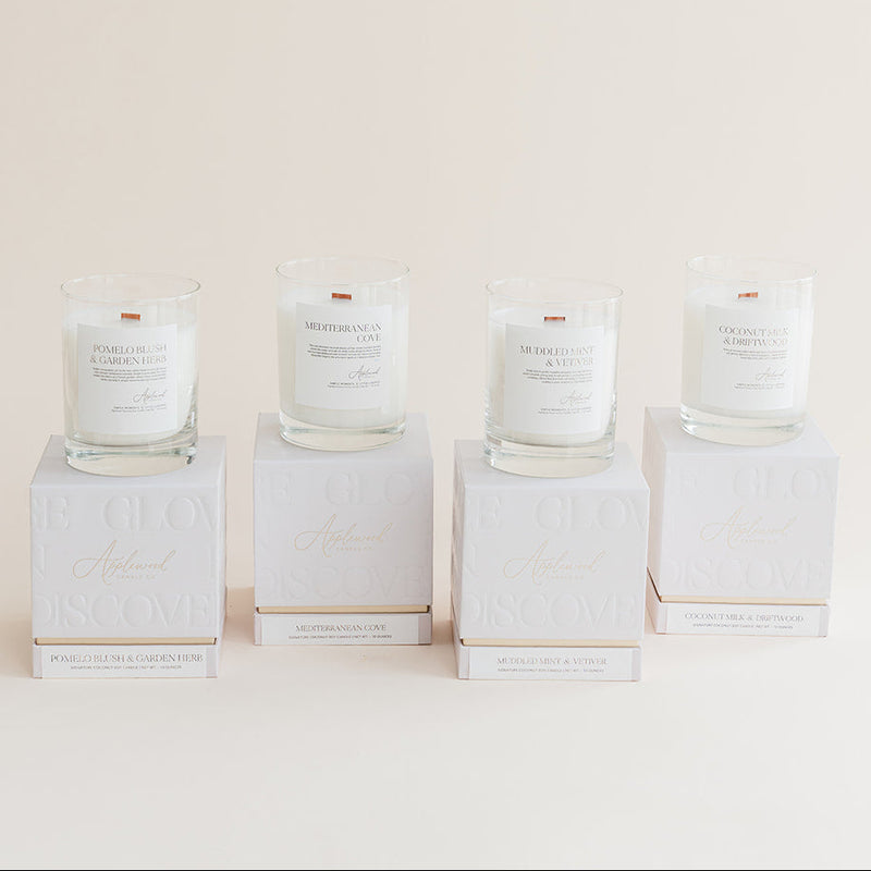 Summer Collection Set | Signature Non-Toxic Coconut-Soy Candles