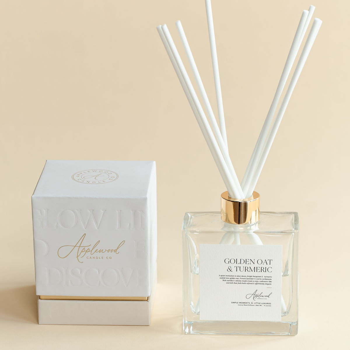 Golden Oat & Turmeric |  Luxury Reed Diffuser