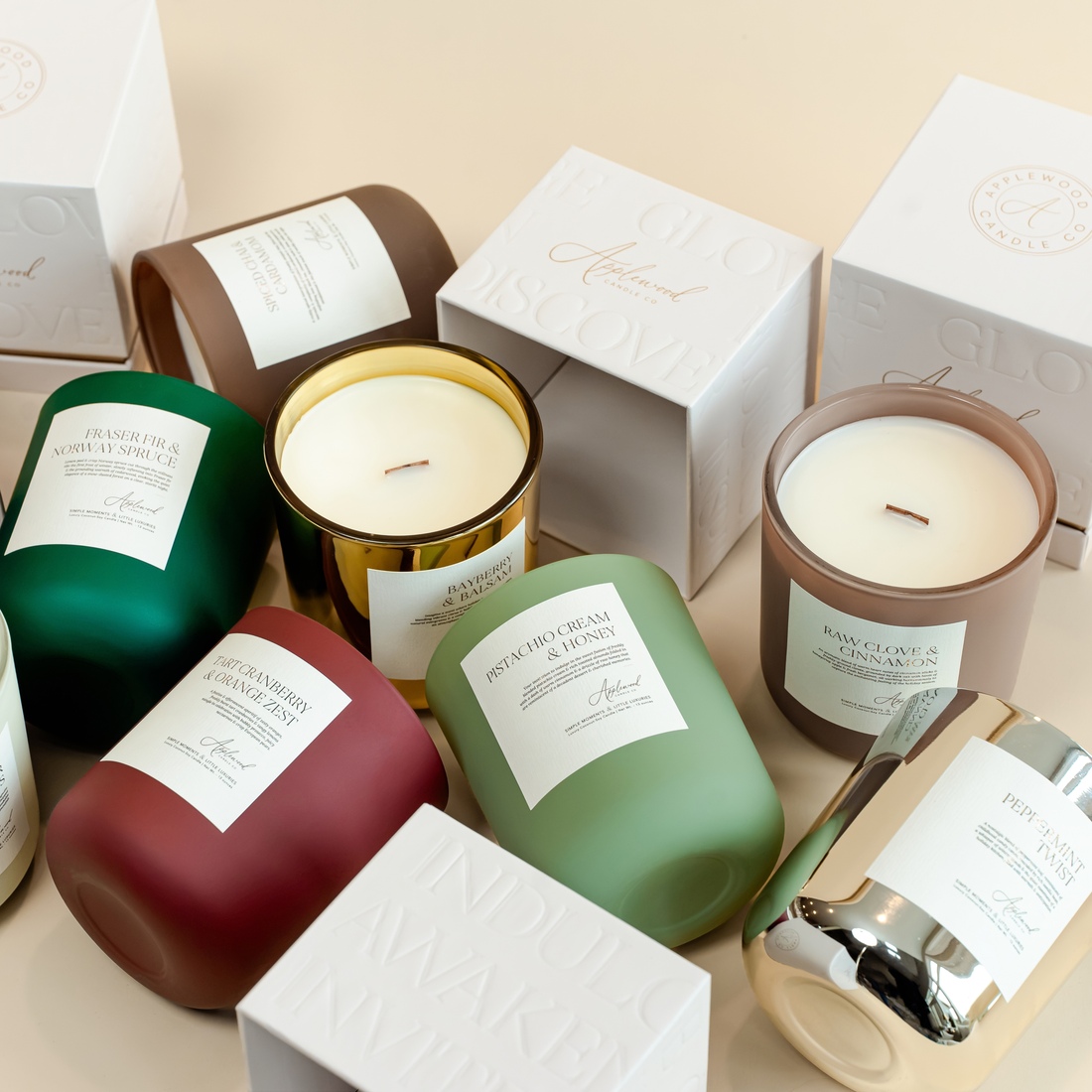 Holiday Collection - Luxury Candles