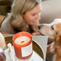 White Pumpkin & Smoke | Luxury Candle (65+ hour burn)