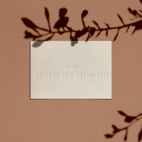 Maid of Honor Gift Box