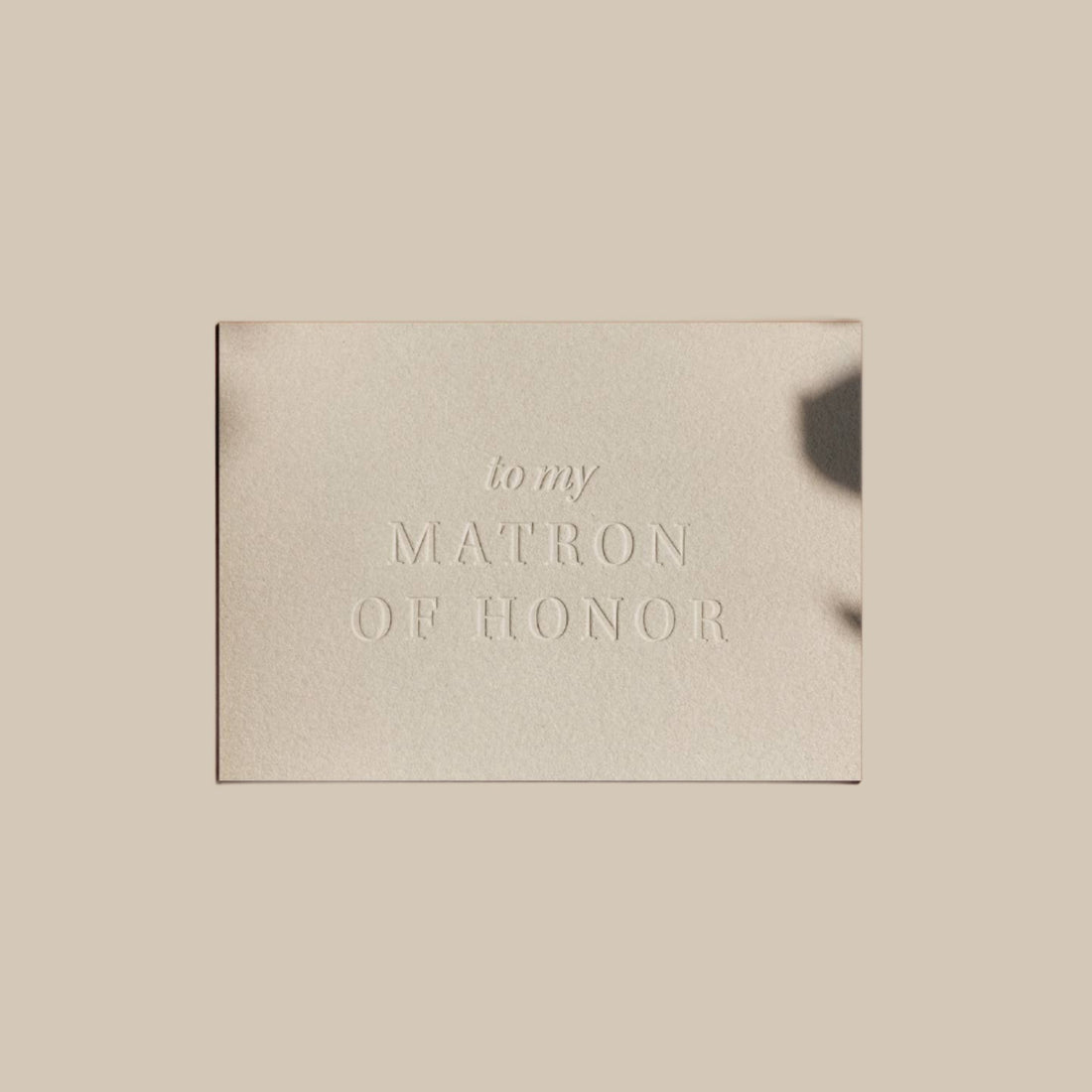 Matron of Honor Gift Box