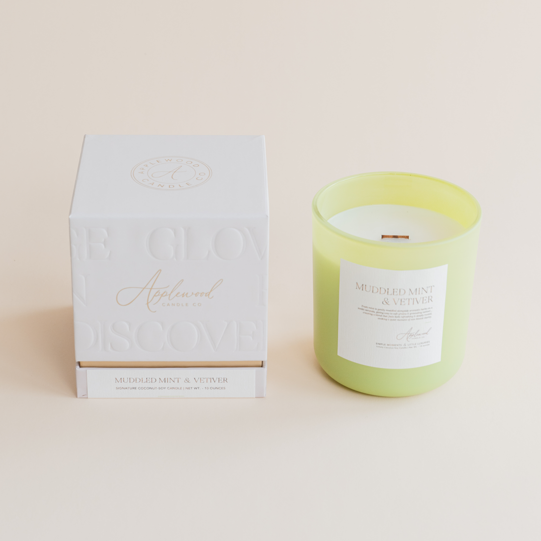 Muddled Mint & Vetiver | Non-toxic Luxury Candle