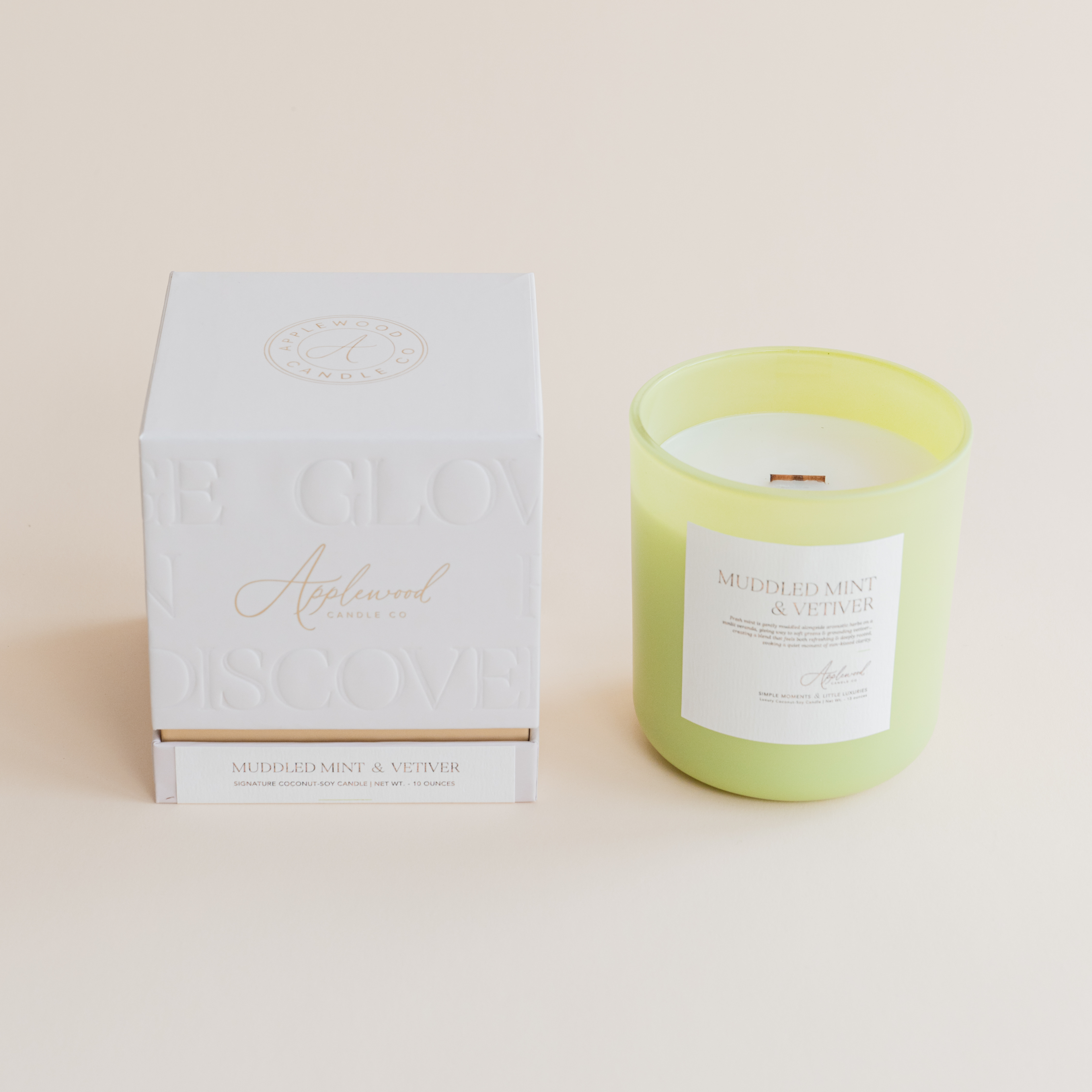 Muddled Mint &amp; Vetiver | Non-toxic Luxury Candle