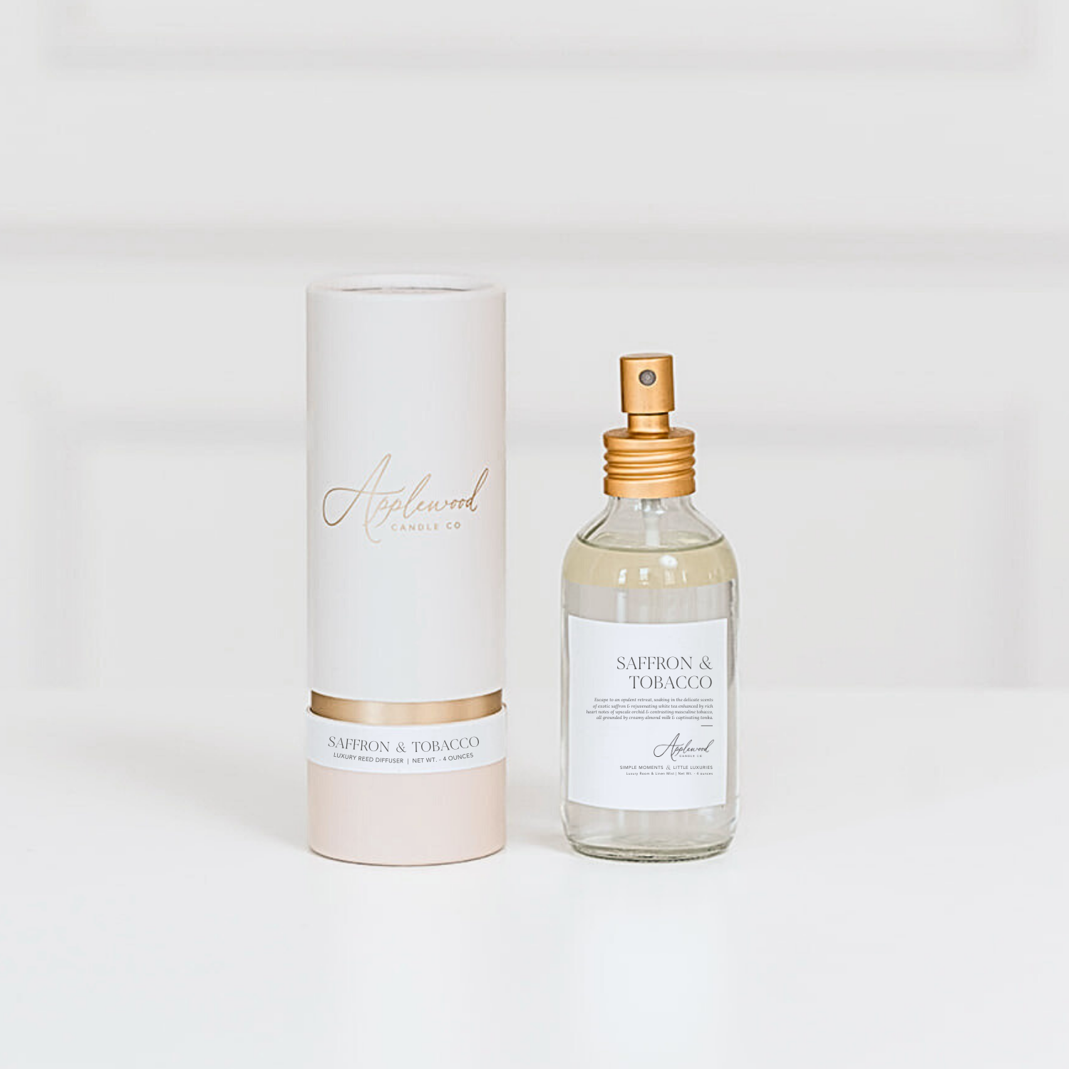 SAFFRON &amp; TOBACCO  |  Luxury Room and Linen Mist