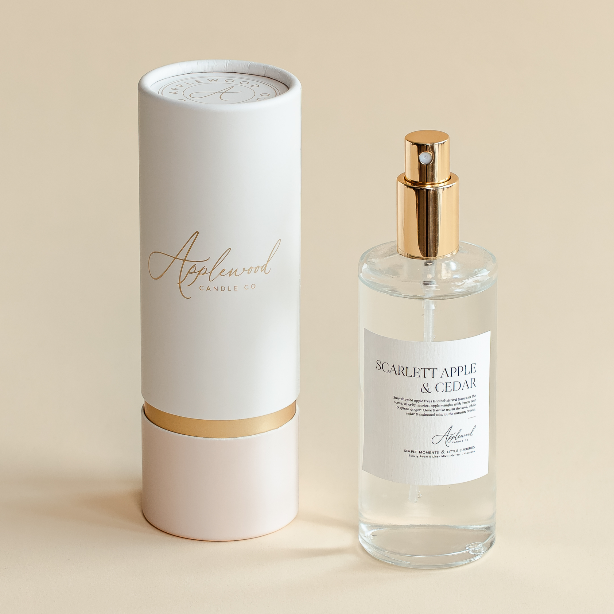 Scarlett Apple & Cedar |  Luxury Room and Linen Mist