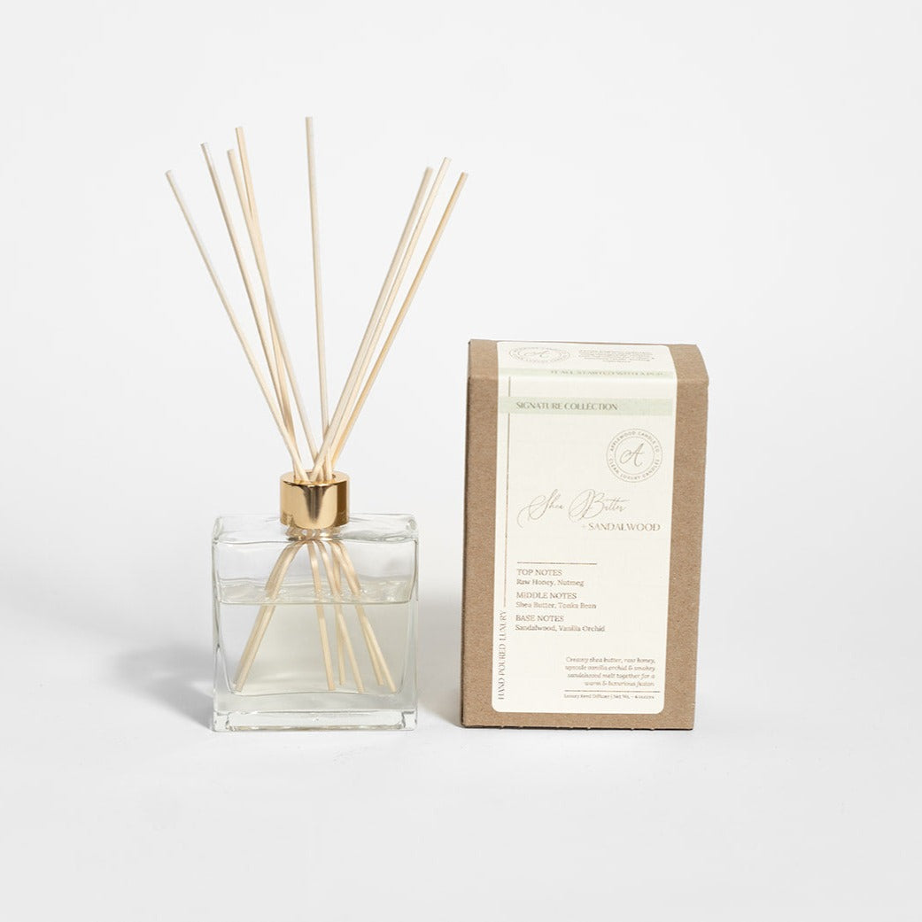 SHEA BUTTER + SANDALWOOD | Reed Diffuser