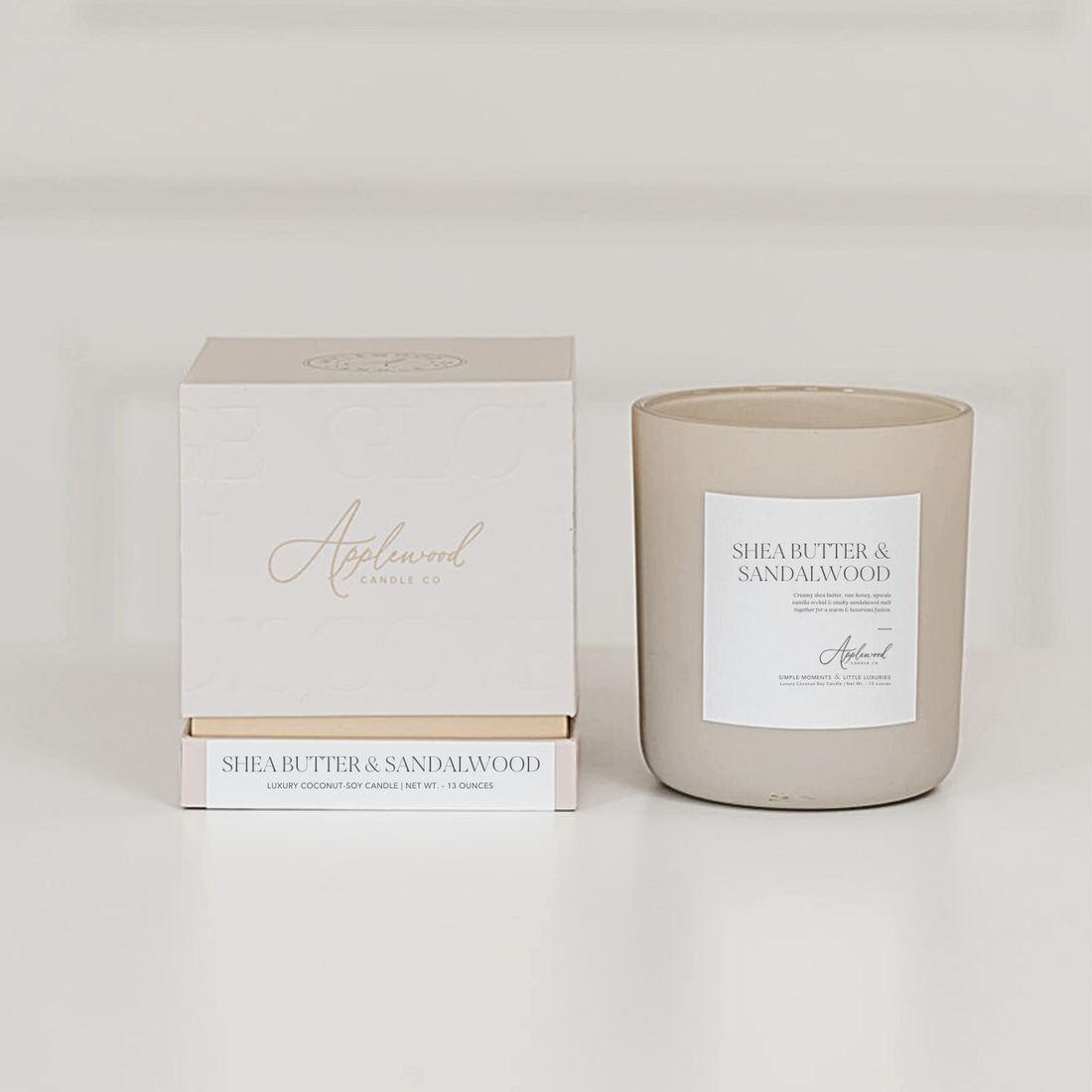SHEA BUTTER &amp; SANDALWOOD  |  Luxury Home Fragrance