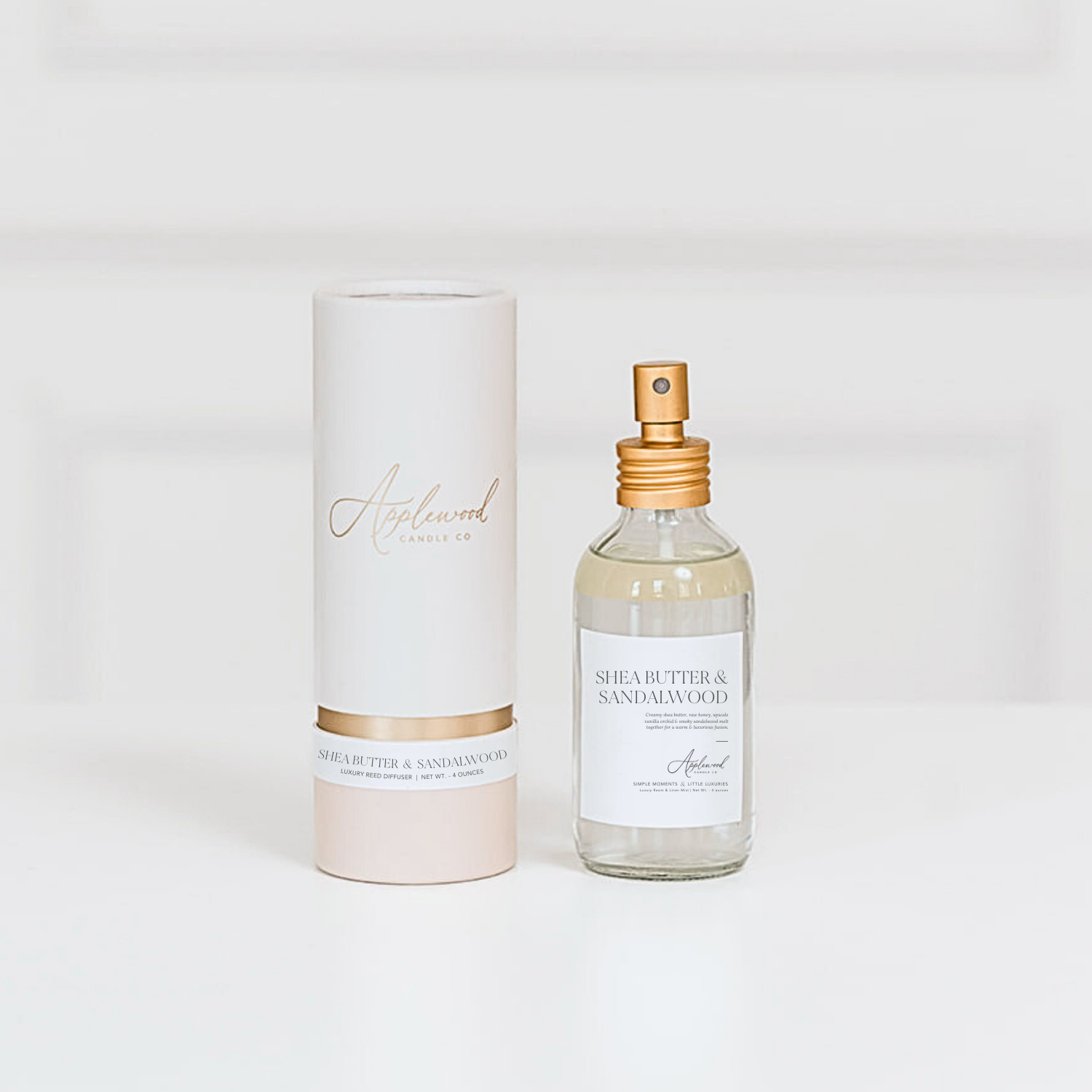 SHEA BUTTER &amp; SANDALWOOD  |  Luxury Room and Linen Mist