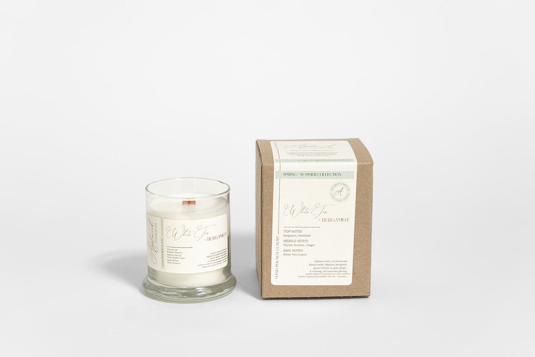 White Tea + Bergamot | Coconut-Soy Signature Candle