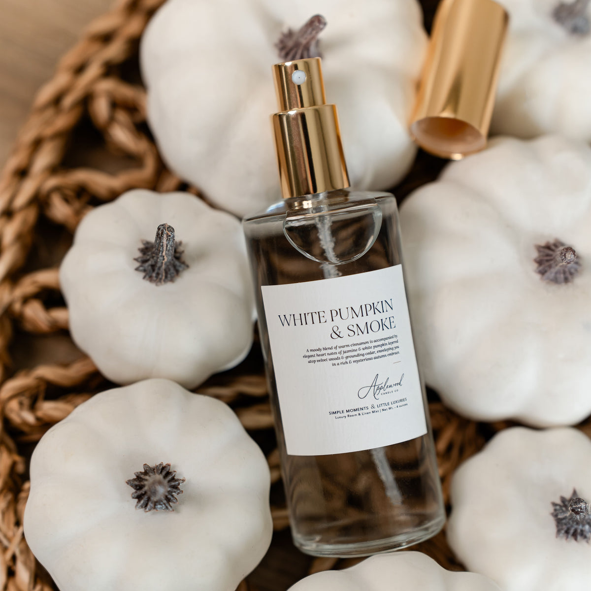 White Pumpkin &amp; Smoke - Room and Linen Mist
