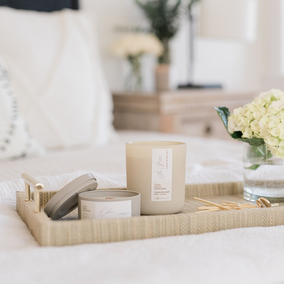 CASHMERE + VANILLA | Coconut-Soy Travel Candle