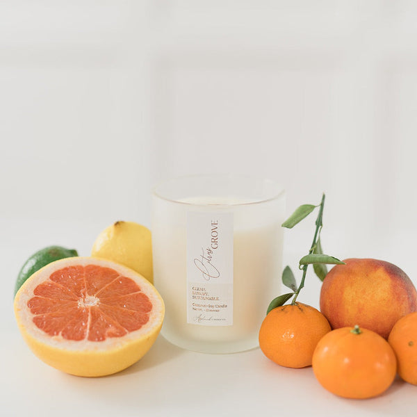 CITRUS GROVE | Coconut-Soy Luxury Candle