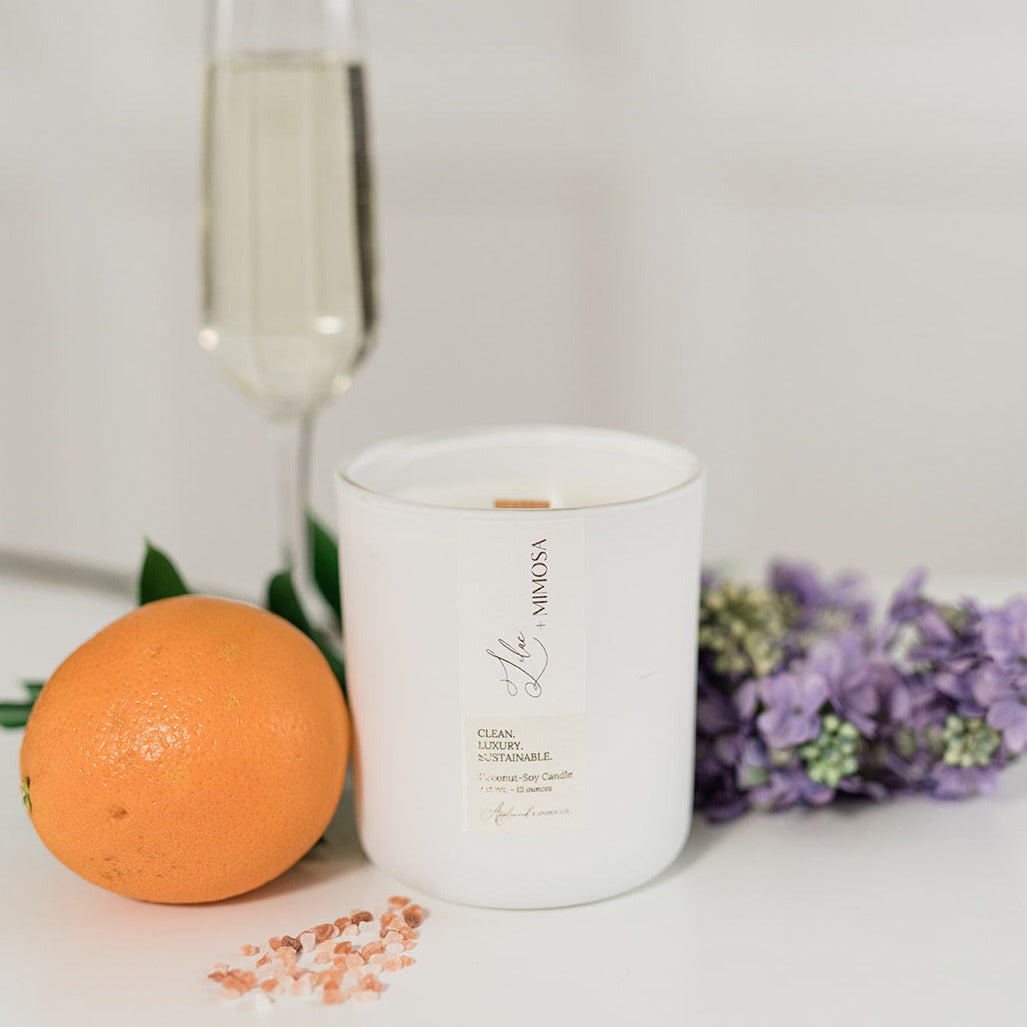 LILAC + MIMOSA | Coconut-Soy Luxury Candle