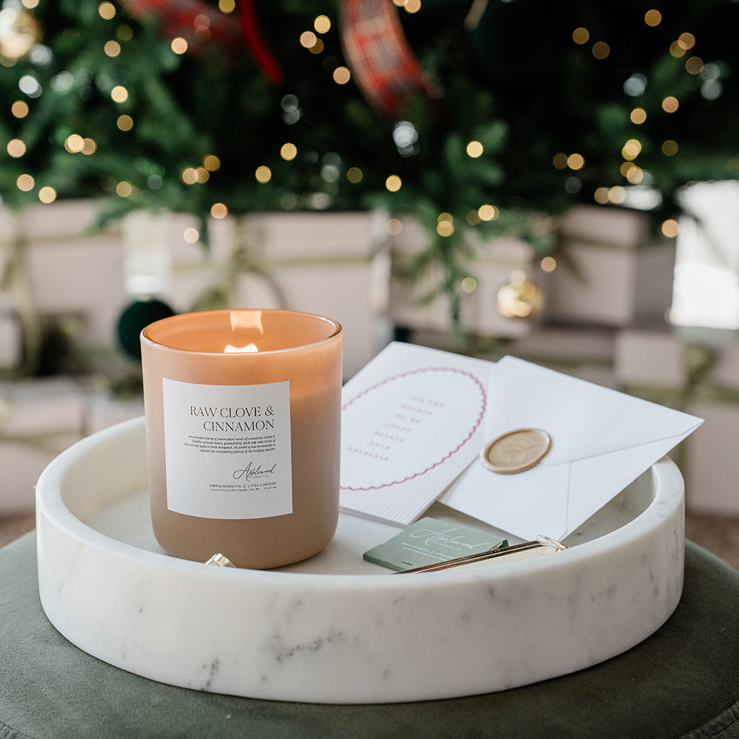 Raw Clove & Cinnamon | Luxury Candle (65+ hour burn)