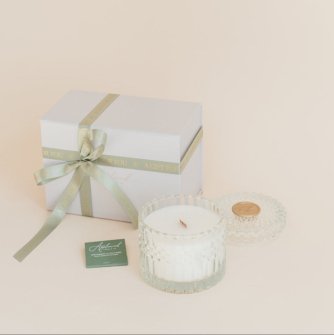 The Heirloom Crystal Candle