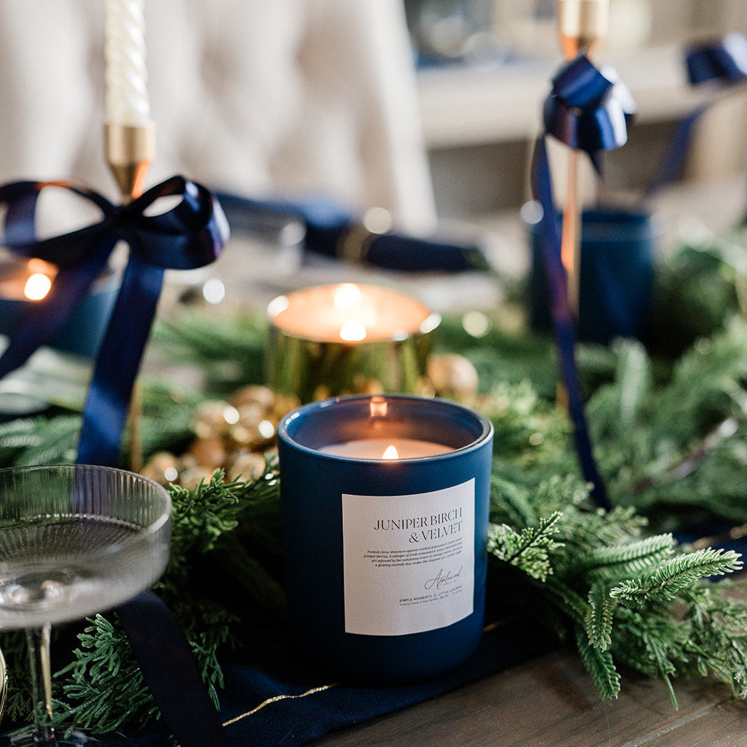 Juniper Birch & Velvet | Luxury Candle (65+ hour burn)