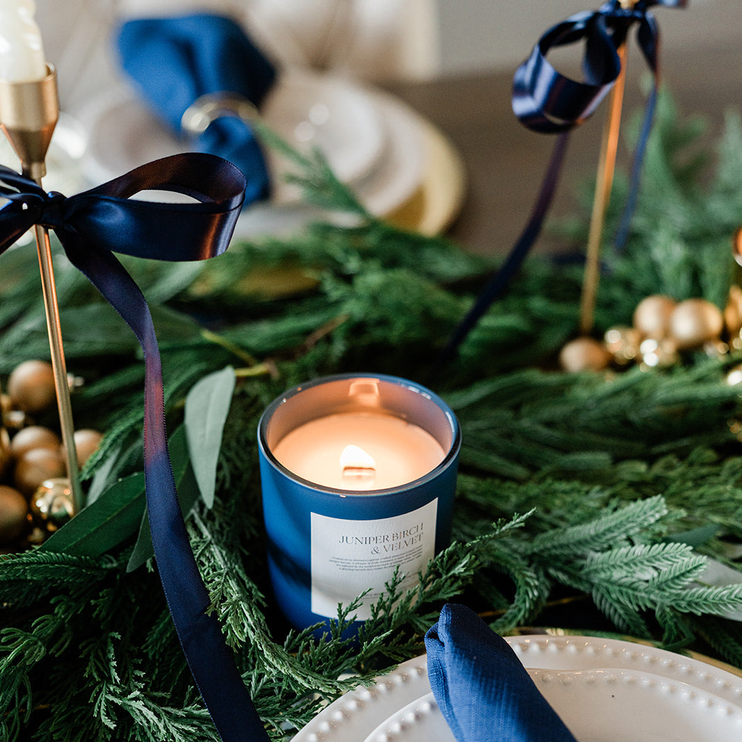 Juniper Birch & Velvet | Luxury Candle (65+ hour burn)