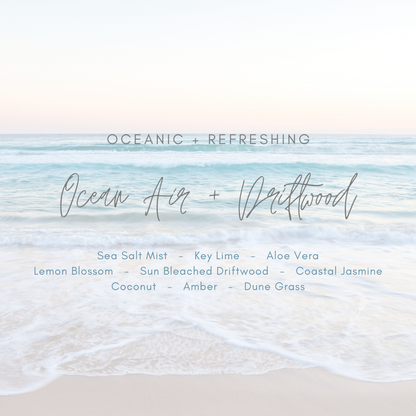 Ocean Air + Driftwood