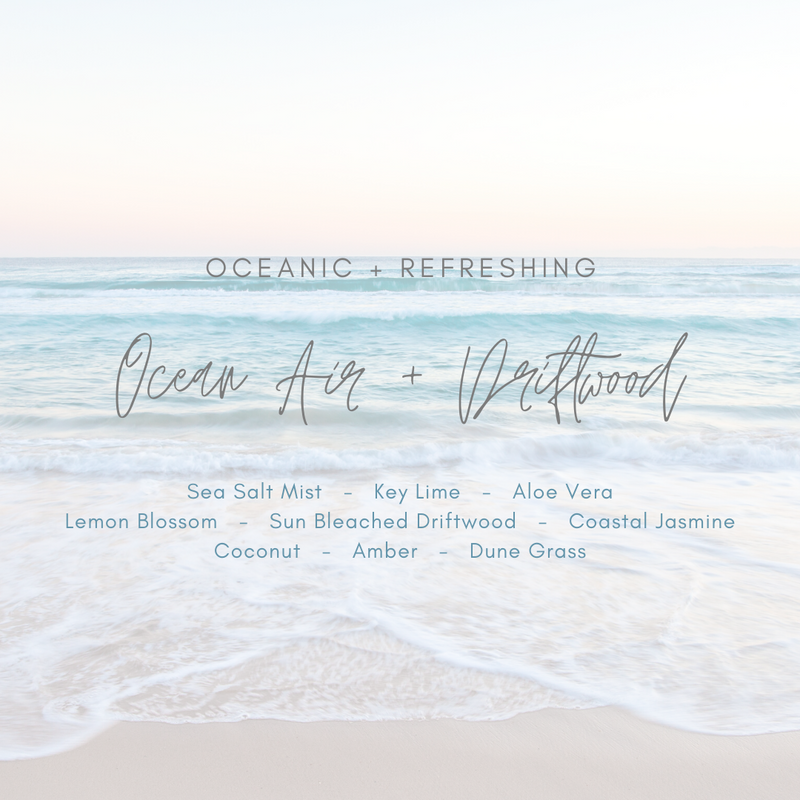 Ocean Air + Driftwood